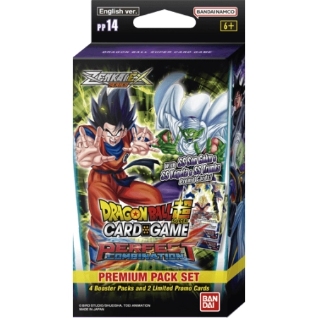 DRAGON BALL SCG PP14  Zenkai Series       Perfect Combination Premium Pack